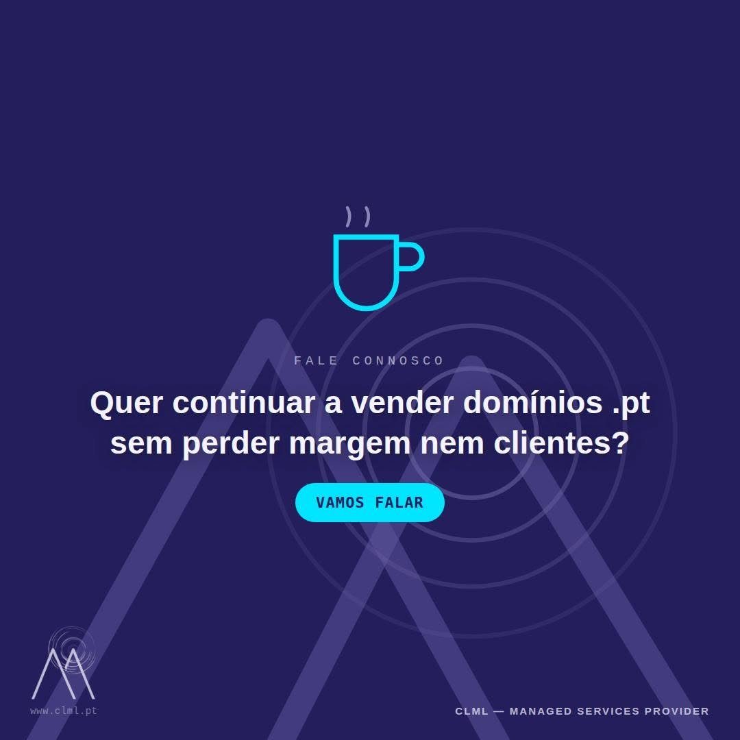 O seu fornecedor atual de Domínios é Parceiro ou Concorrente?